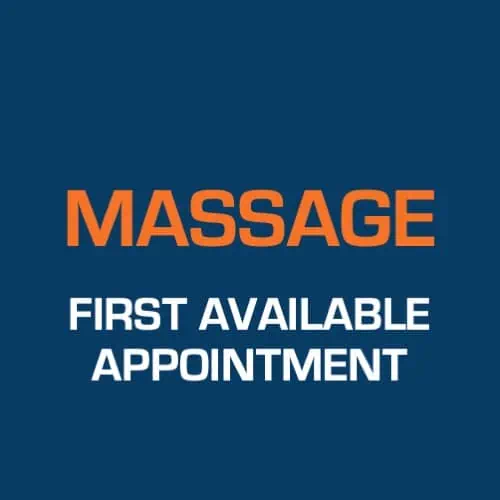 massage first appointment