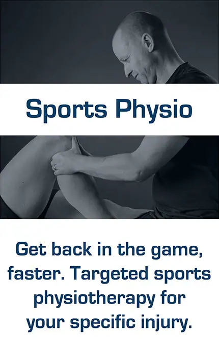 Sports physiotherapy.