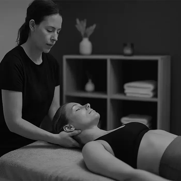 massage kvinde nakke.